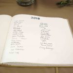 2018 Horatius society signatures