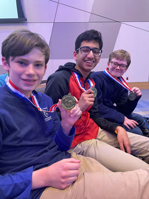 3 Highands Latin School students compete at Kentucky Science Olympiad